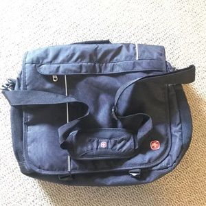 SwissGear Shoulder Bag - Black W/ Strap